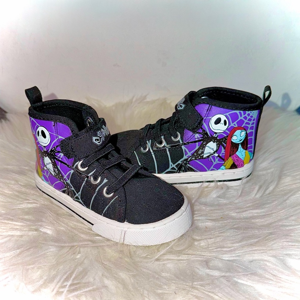 Disney Nightmare Before Christmas Toddler High Top Sneakers